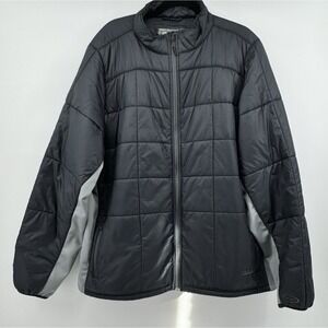 Cabelas Men Jacket 2XL Tall Primaloft Puffer Quilted Insulated Outdoors Gorpcore